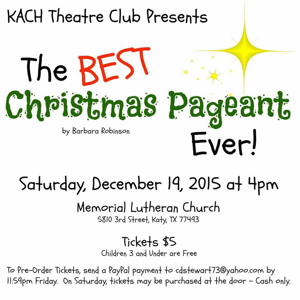 KACH Christmas Pagent